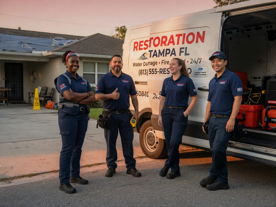 Water Damage Restoration company in Martinsburg, OH